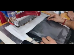 آلة طلاء ملابس القميص 5kw PVC نصف تلقائي